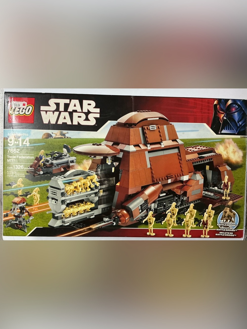 7662 LEGO Star Wars Trade Federation MTT